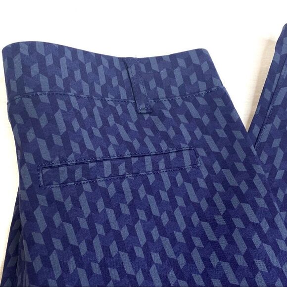 Betabrand blue print bootcut yoga dress pants size MP - Picture 9 of 16